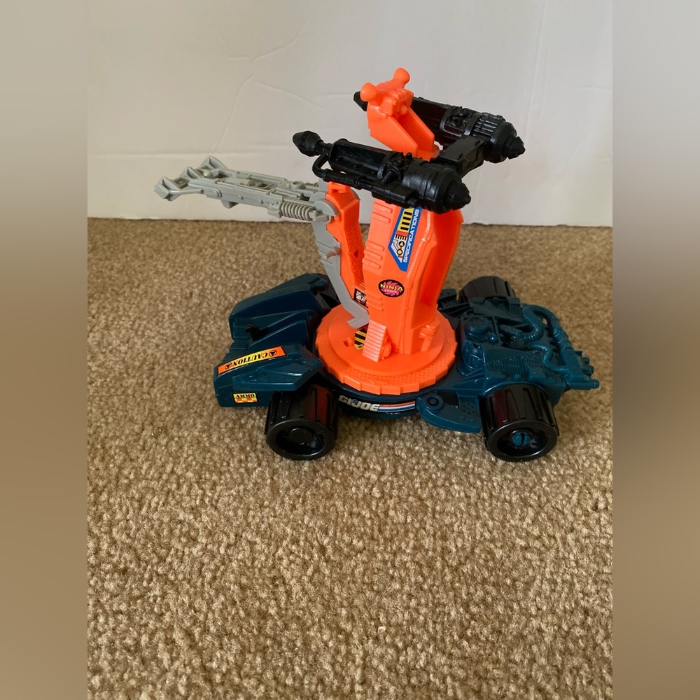 G.I Joe Ninja Raider Pile Driver Vehicle Vintage 1992